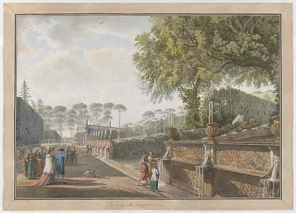 Villa Pamphili, by Giovanni Volpato