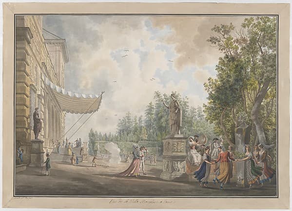 Villa Borghese, by Giovanni Volpato