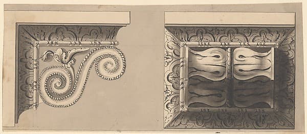 Two Designs for Ornament, by Richard de Lalonde