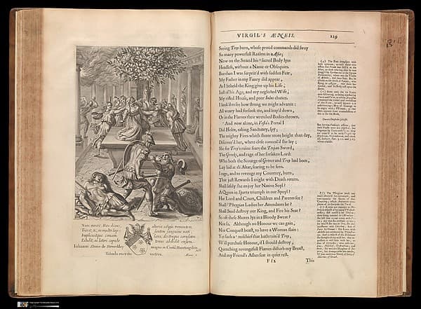 The Works of Publius Virgilius Maro: Translated, Adorned with Sculpture, and illustrated with Annotations, by Virgil