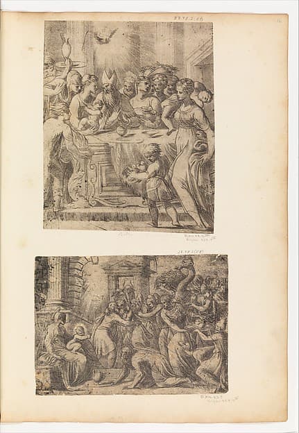The Presentation in the Temple, by Andrea Schiavone (Andrea Meldola)