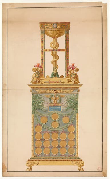 A Medal Cabinet for Napoleon, by Jean Guillaume Moitte
