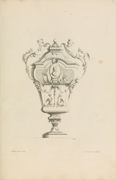 Nouveau Livre de Vases, by Jean Bernard Toro
