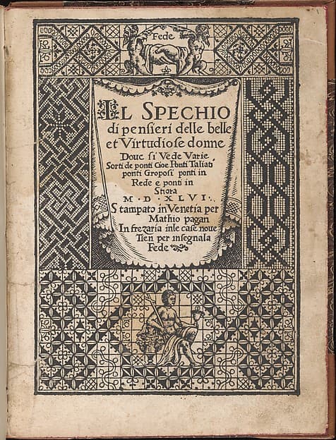 Spechio di pensieri delle belle et Virtudiose donne, by Matteo Pagano