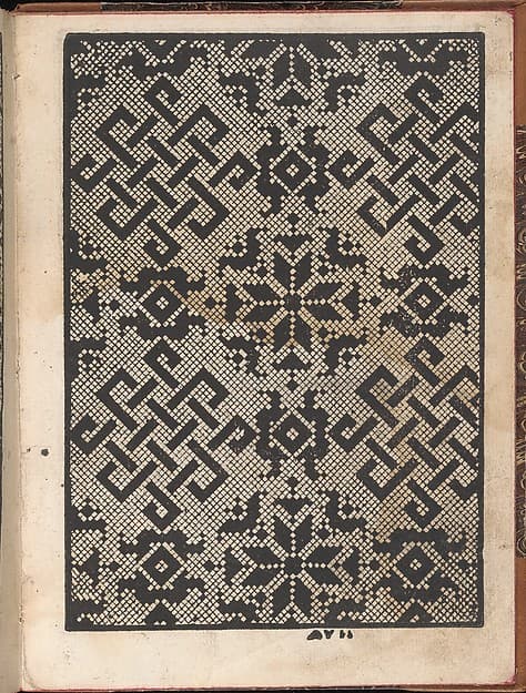 Spechio di pensieri delle belle et Virtudiose donne, page 6 (recto), by Matteo Pagano