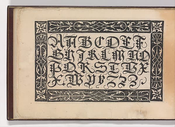 Libellus Valde Doctus Elegans, et Utilis, Multa et Varia Scribendarum (Elegant and Useful Book on the Learned Art of Writing), by Urban Wyss