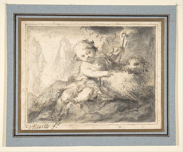 The Infant St. John the Baptist, by Bartolomé Estebán Murillo