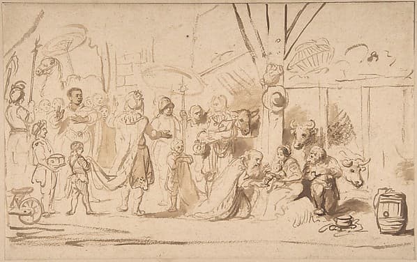 The Adoration of the Magi, by Nicolaes Maes
