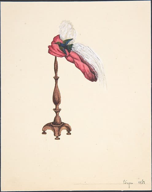 A Hat on a Stand, by Auguste Félix