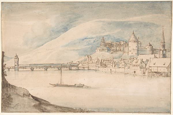 View of Heidelberg, by Jan Brueghel the Elder