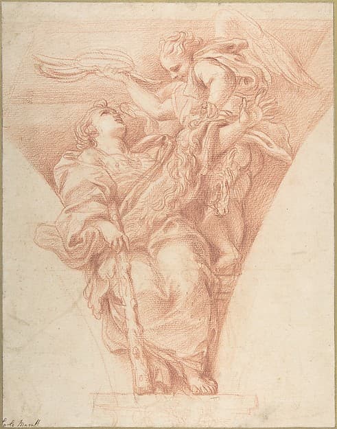 Virtue Crowned by Honor, by Carlo Maratti