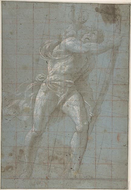 Saint Christopher Bearing the Christ Child, by Giovanni Antonio da Pordenone (Giovanni Antonio de Sacchis)