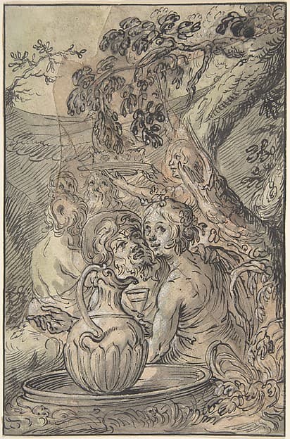 Temptation of St Anthony, by Anonymous, Netherlandish, 16th century