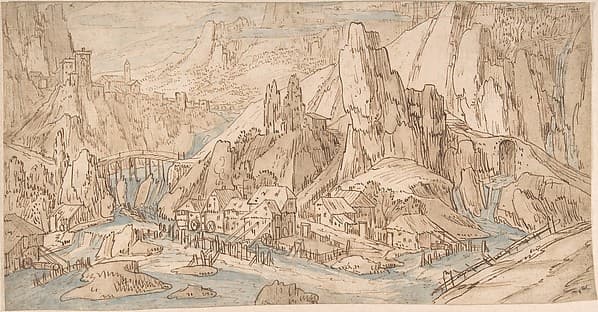 Mountainous Landscape, by Tobias Verhaecht