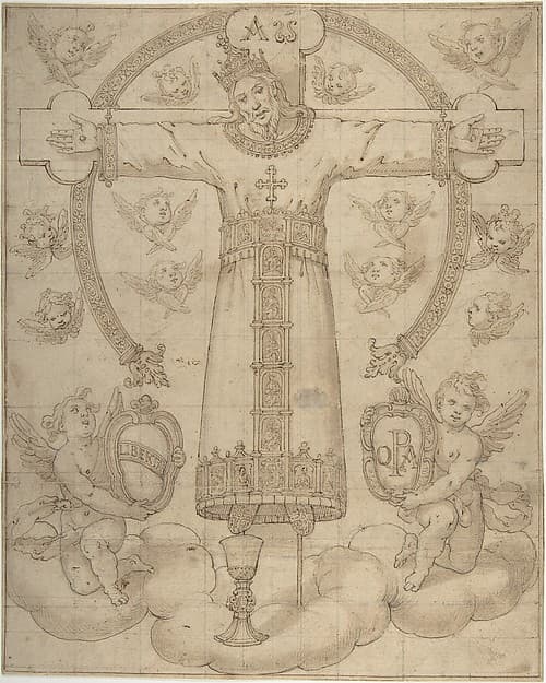 The Volto Santo of Lucca, by Anonymous, Italian, Tuscan, 16th century