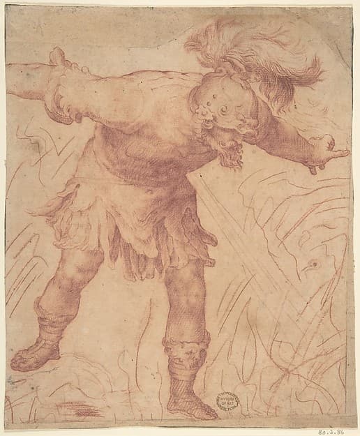 King Saul, by Anonymous, Dutch, 17th century