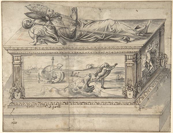 Tomb for a Bishop, by Anonymous, German, 17th century