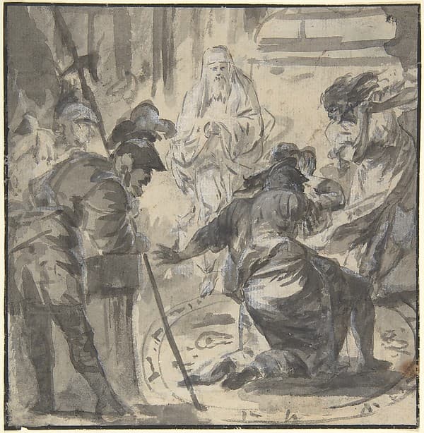 Scene of Witchcraft, by Anonymous, German, 17th century