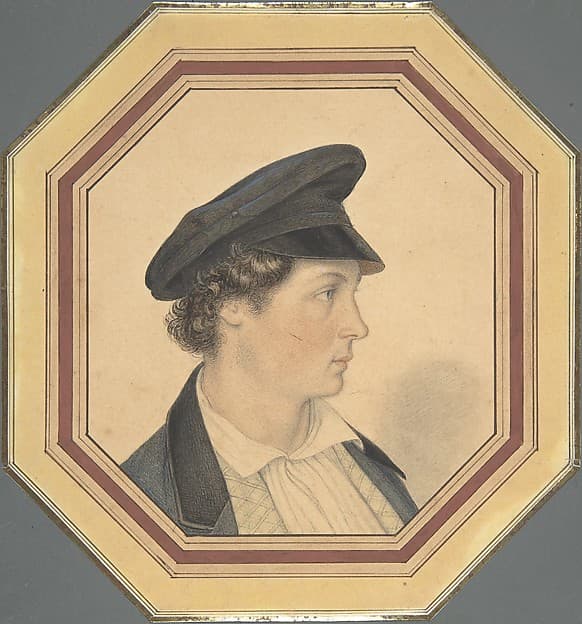 Portrait of Julius Olivier, the Artist's Son, by Friedrich Olivier
