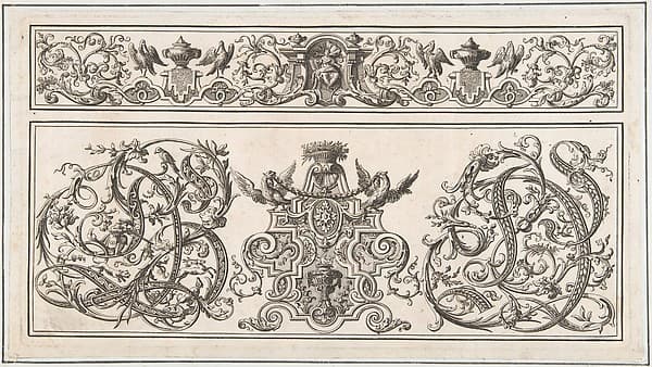 Plate 5, from "Orthographia", by Johann Daniel Preissler
