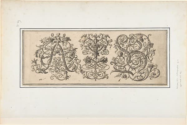Plate 2, from "Orthographia", by Johann Daniel Preissler