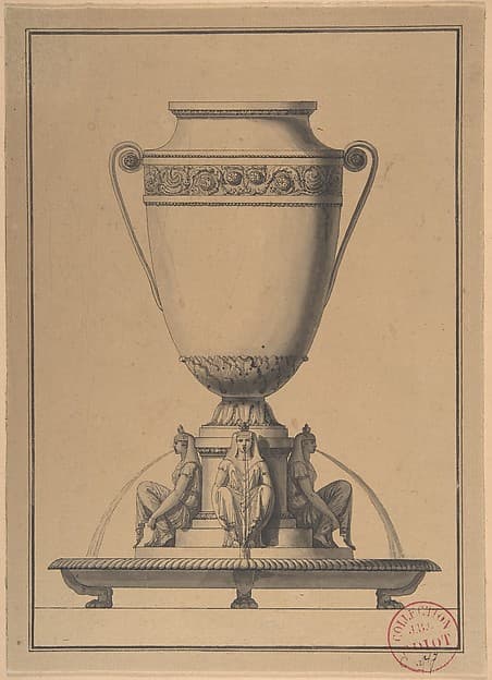 Design for a Wine Fountain, by Henri Auguste