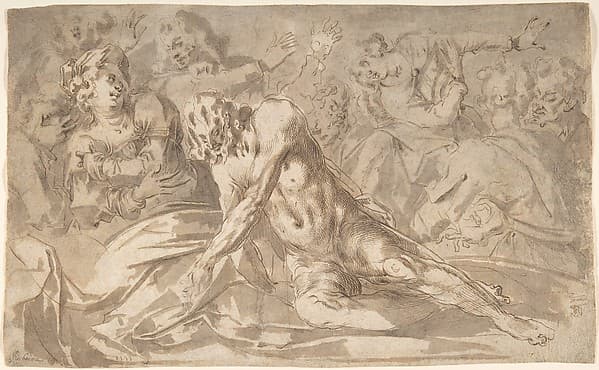 The Raising of Lazarus, by Jacques Bellange