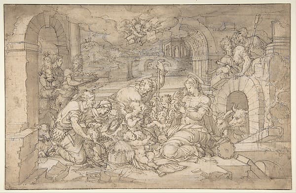 The Adoration of the Shepherds, by Jean Cousin the Younger