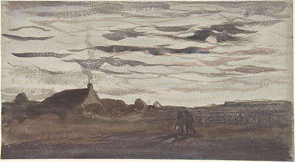 Moonlight, by Charles-François Daubigny