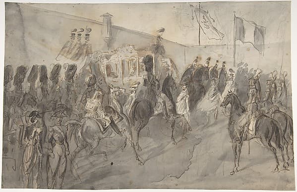 The Senator Returning from the Vatican, by Constantin Guys