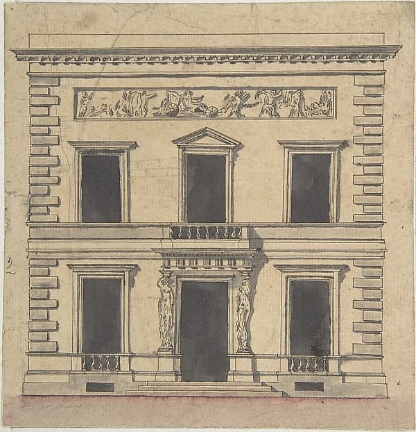 Design for a Stage Set, by Claude Nicolas Ledoux