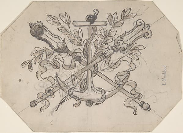 Devise with Anchor, by Charles Monblond