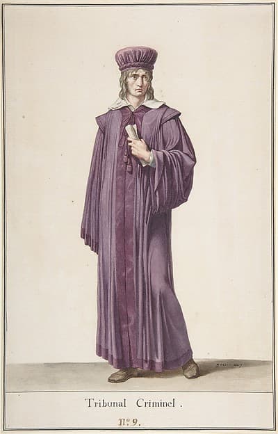 A Judge of the Criminal Court, by Pierre Narcisse Guérin