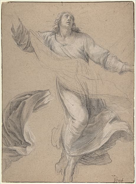 St. Louis in Glory, by Simon Vouet