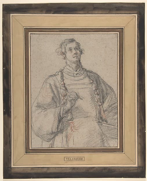 Deacon Saint (Stephen or Lawrence), by Jacopo Confortini