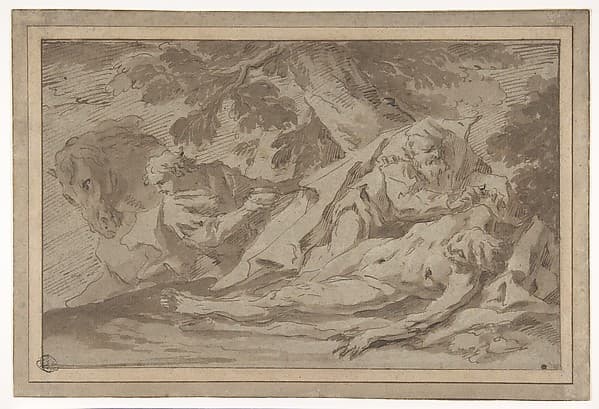 The Good Samaritan, by Gaspare Diziani