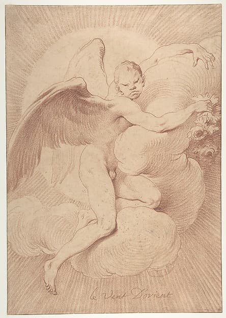 Le Vent d'Orient, by Edme Bouchardon
