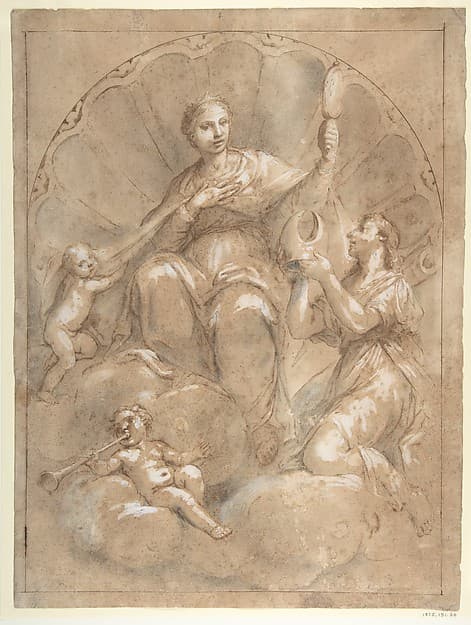 Allegorical Figure of Faith, by Marcantonio Franceschini