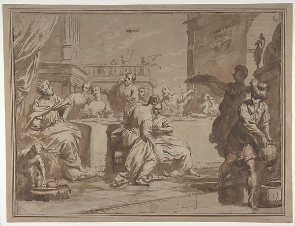 The Feast of Belshazzar, by Antonio Gionima