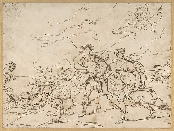 The Abduction of Helen, by Luca Giordano