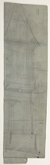 Design for a Stage Set at the Opéra, Paris, by Eugène Cicéri