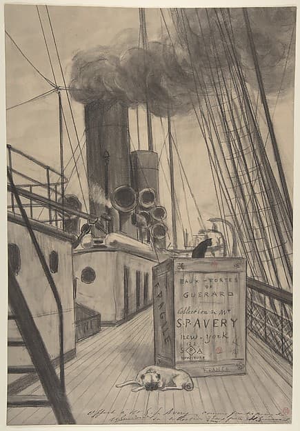 Frontispiece to "Eaux-fortes de Guérard, Collection de Mr. S. P. [Samuel Putnam] Avery, New York", by Henri Charles Guérard