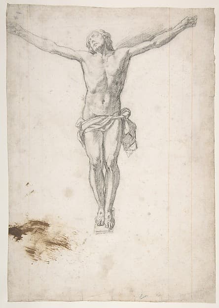 Christ on the Cross, by Girolamo Muziano