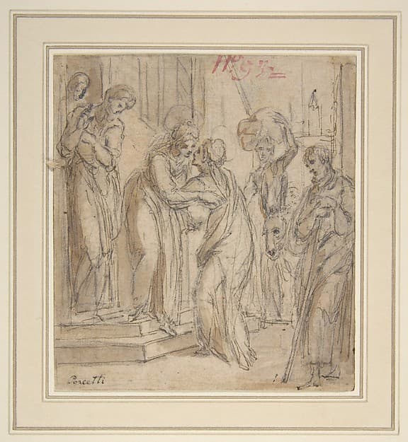 The Visitation, by Bernardino Poccetti