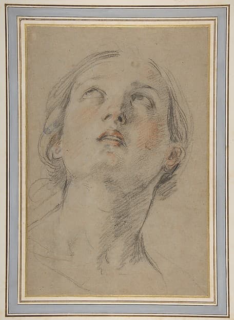 The Head of a Woman Looking Up (Judith), by Guido Reni