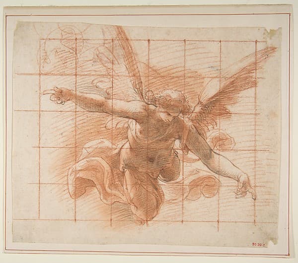 Flying Angel, by Pomarancio (Cristoforo Roncalli)