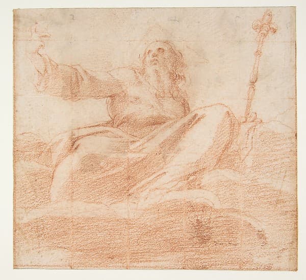 God the Father, by Pomarancio (Cristoforo Roncalli)