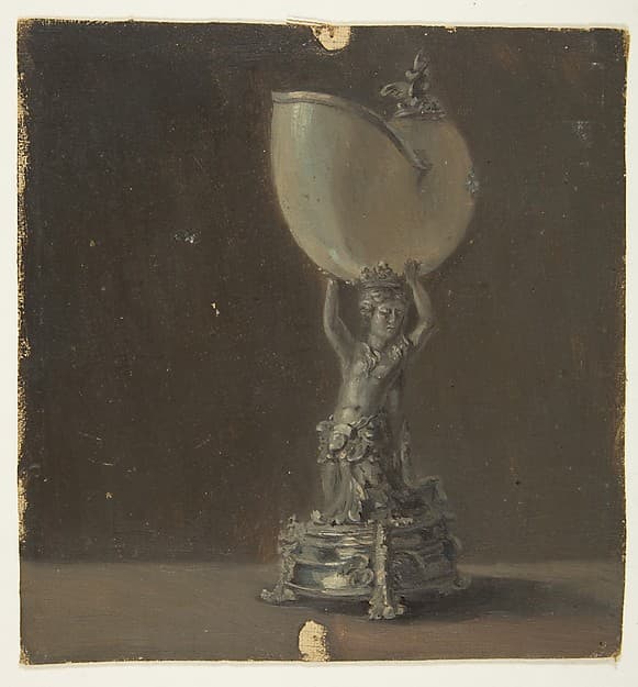 Design for a Lamp, by Anonymous, French, 19th century