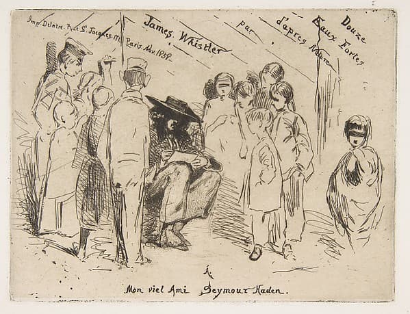 Title to the French Set, by James McNeill Whistler