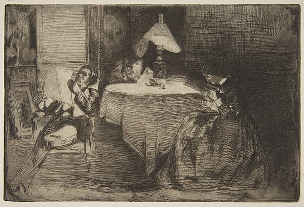 The Music Room, by James McNeill Whistler